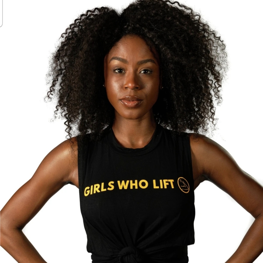 Girls Who Lift - Gold Standard Flowy Tank